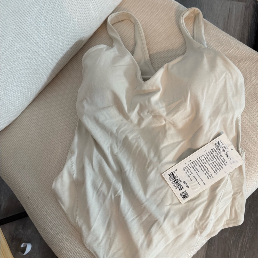 lululemon athletica Cream Bodysuit